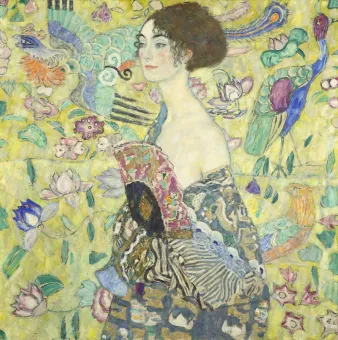 Gustav Klimt, Lady with Fan
