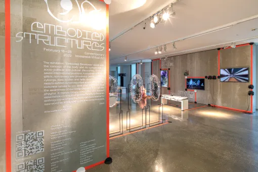 Ausstellungsansicht CIVA - Embodied Structures