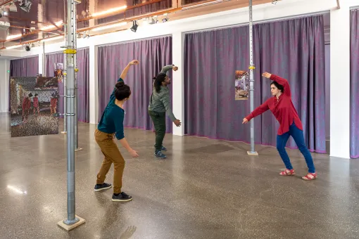 Ausstellungsansicht CIVA - Embodied Structures