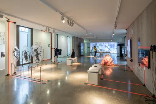 Ausstellungsansicht CIVA - Embodied Structures