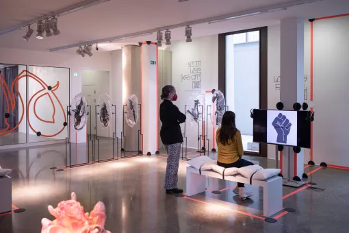 Ausstellungsansicht CIVA - Embodied Structures