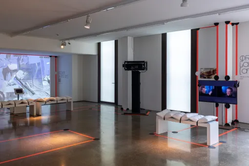 Ausstellungsansicht CIVA - Embodied Structures