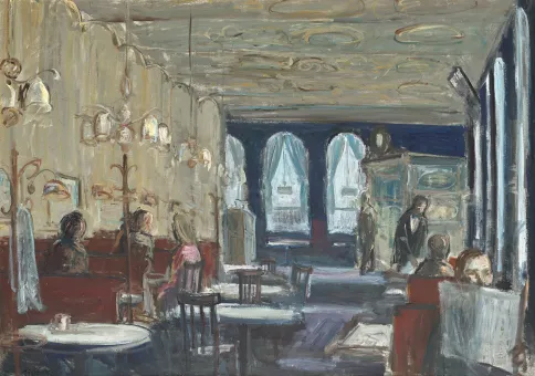 Georg Eisler, Café Sperl