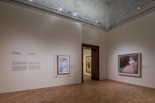 Ausstellungsansicht "Klimt Inspired by Van Gogh, Rodin, Matisse..."