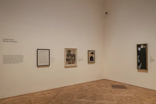 Ausstellungsansicht "Klimt Inspired by Van Gogh, Rodin, Matisse..."