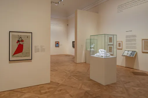 Ausstellungsansicht "Klimt Inspired by Van Gogh, Rodin, Matisse..."