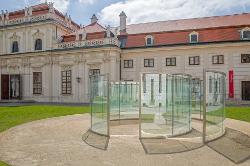 Dan Graham, "Round and Around", 2019/21