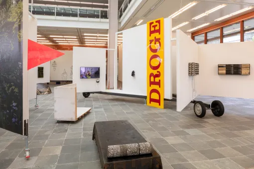 Ausstellungsansicht im Belvedere 21