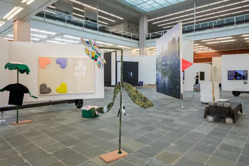 Ausstellungsansicht im Belvedere 21