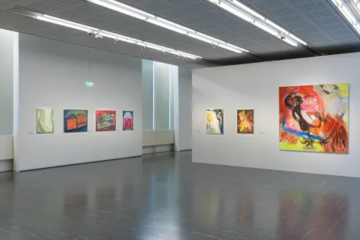 Ausstellungsansicht "Tamuna Sirbiladze. Not Cool but Compelling"