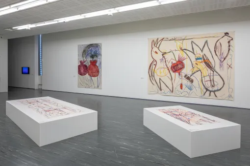 Ausstellungsansicht "Tamuna Sirbiladze. Not Cool but Compelling"