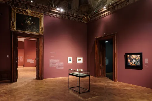 Ausstellungsansicht "Hannah Höch. Montierte Welten"