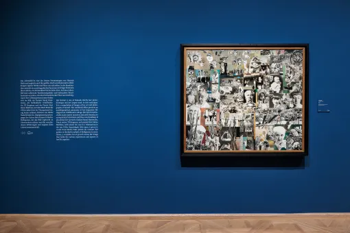 Ausstellungsansicht "Hannah Höch. Montierte Welten"