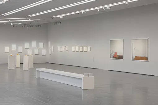 Ausstellungsansicht "Maria Hahnenkamp", Belvedere 21