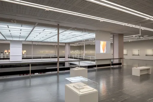 Ausstellungsansicht "Maria Hahnenkamp", Belvedere 21