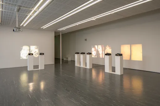 Ausstellungsansicht "Maria Hahnenkamp", Belvedere 21