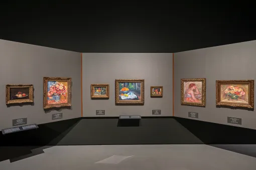 Ausstellungsansicht "Cézanne, Monet, Renoir. Französischer Impressionismus aus dem Museum Langmatt", Unteres Belvedere