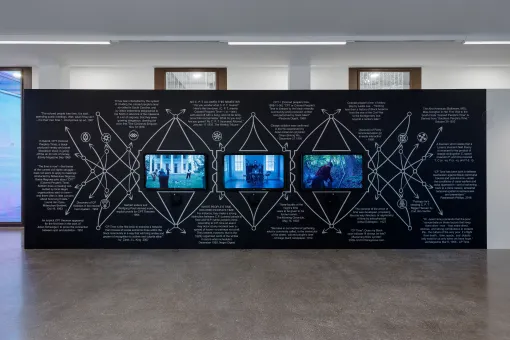 Ausstellungsansicht Civa - Contemporary Immersive Virtual Art. |indeterminate⟩⟨apparatus|