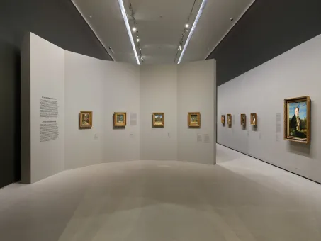 Ausstellungsansicht "Ferdinand Georg Waldmüller. Nach der Natur gemalt", Unteres Belvedere