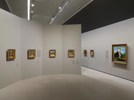 Ausstellungsansicht "Ferdinand Georg Waldmüller. Nach der Natur gemalt", Unteres Belvedere