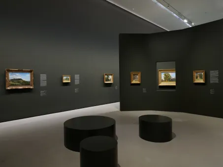 Ausstellungsansicht "Ferdinand Georg Waldmüller. Nach der Natur gemalt", Unteres Belvedere