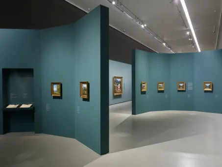 Ausstellungsansicht "Ferdinand Georg Waldmüller. Nach der Natur gemalt", Unteres Belvedere