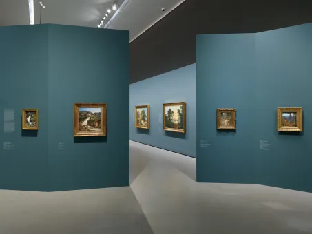 Ausstellungsansicht "Ferdinand Georg Waldmüller. Nach der Natur gemalt", Unteres Belvedere