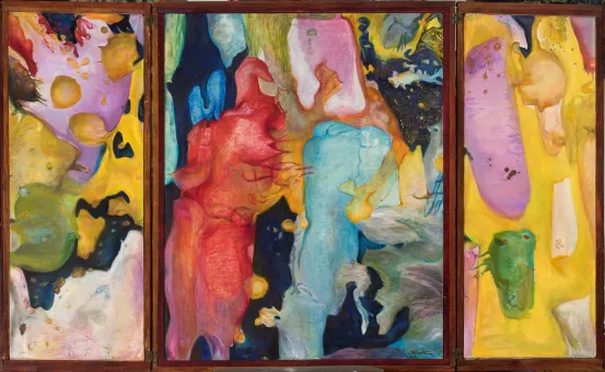 Erna Rosenstein, Triptychon der Stille und des Feuers