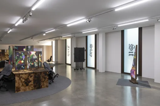 Ausstellungsansicht "Miao Ying. Come, Sit, Stay", Belvedere 21