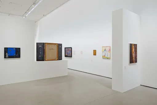 Ausstellungsansicht "Erna Rosenstein. Jenseits der Stille", Unteres Belvedere