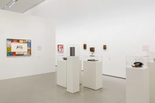 Ausstellungsansicht "Erna Rosenstein. Jenseits der Stille", Unteres Belvedere