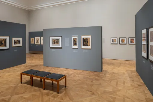 Ausstellungsansicht "Erika Giovanna Klien. Alles ist Bewegung", Unteres Belvedere