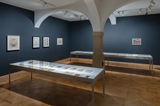 Ausstellungsansicht "Erika Giovanna Klien. Alles ist Bewegung", Unteres Belvedere