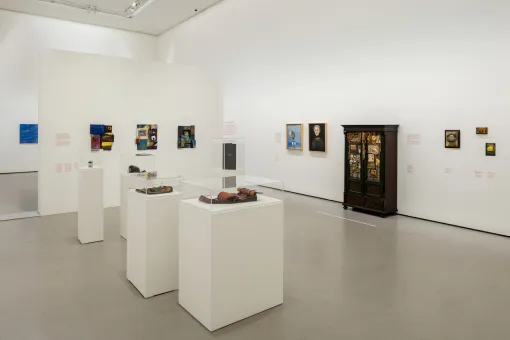 Ausstellungsansicht "Erna Rosenstein. Jenseits der Stille", Unteres Belvedere
