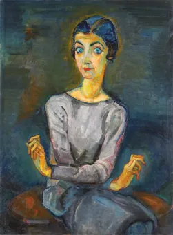 Oil on canvas  104 x 78 cm