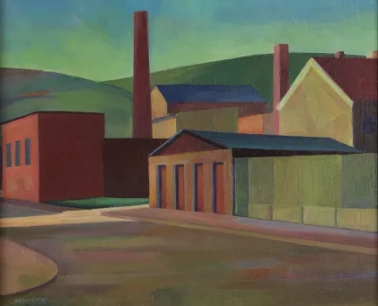 Oil on canvas  49 x 60 cm