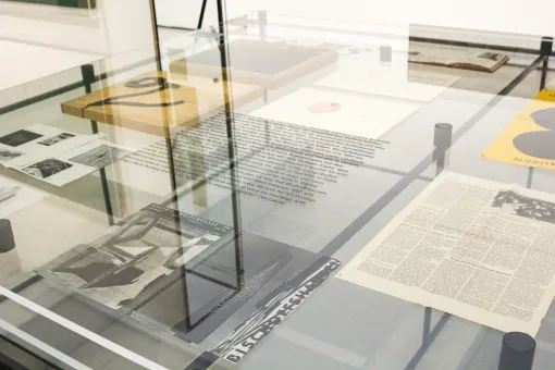 Exhibition display: Nicole Six, Paul Petritsch