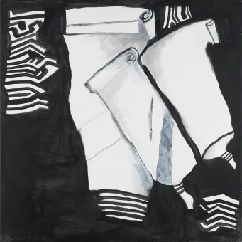 Öl auf Leinwand  80 × 80 × 2 cm  