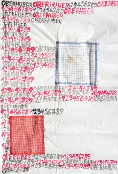 Dispersion auf Molino, teilweise collagiert  209 × 144 cm