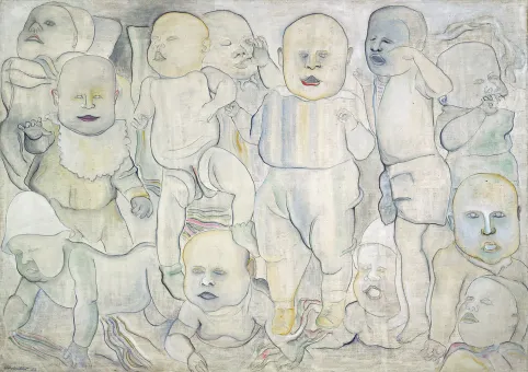 Öl auf Leinwand, 140 × 200 cm