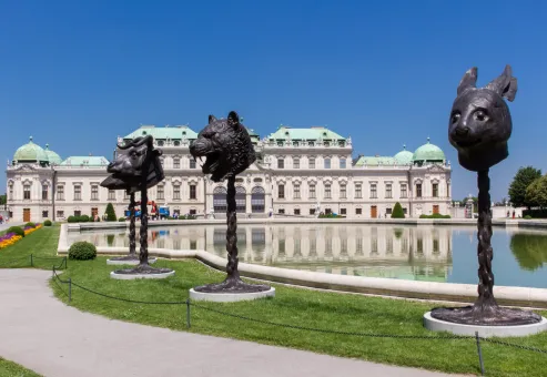 Ox: 325.1 x 157.5 x 160 cm; Tiger: 328 x 157.5 cm; Rabbit: 328 x 135 x 160 cm