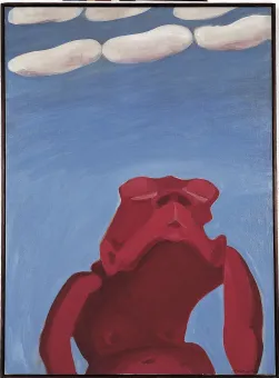 Öl auf Leinwand  100 x 73 cm