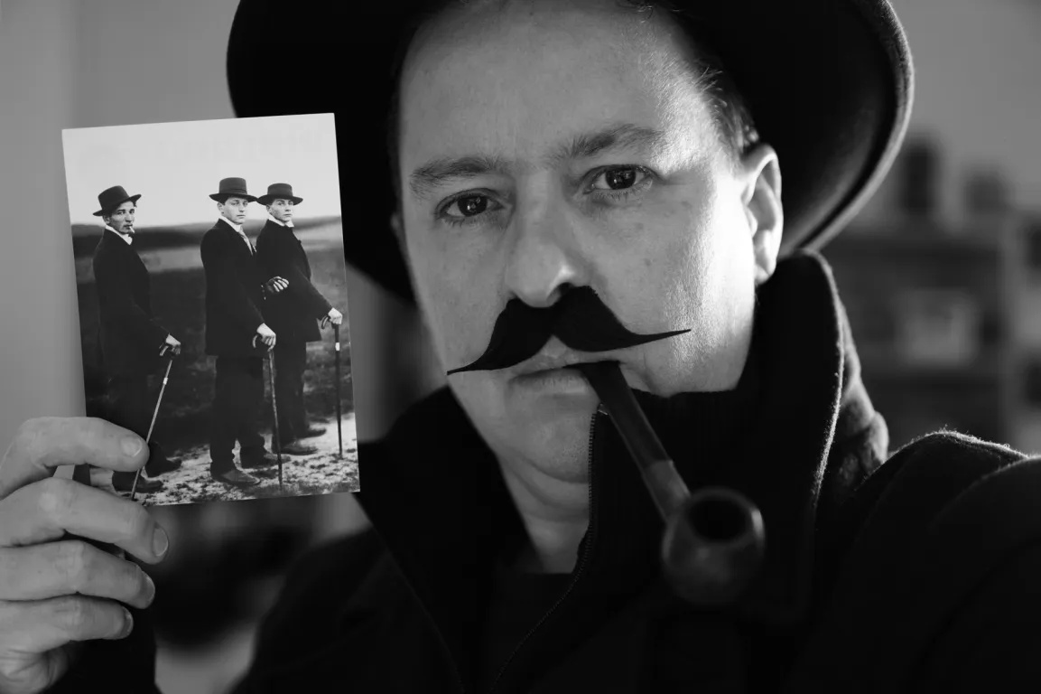 Sabine Schwaighofer, „Selbstportrait mit Sander“