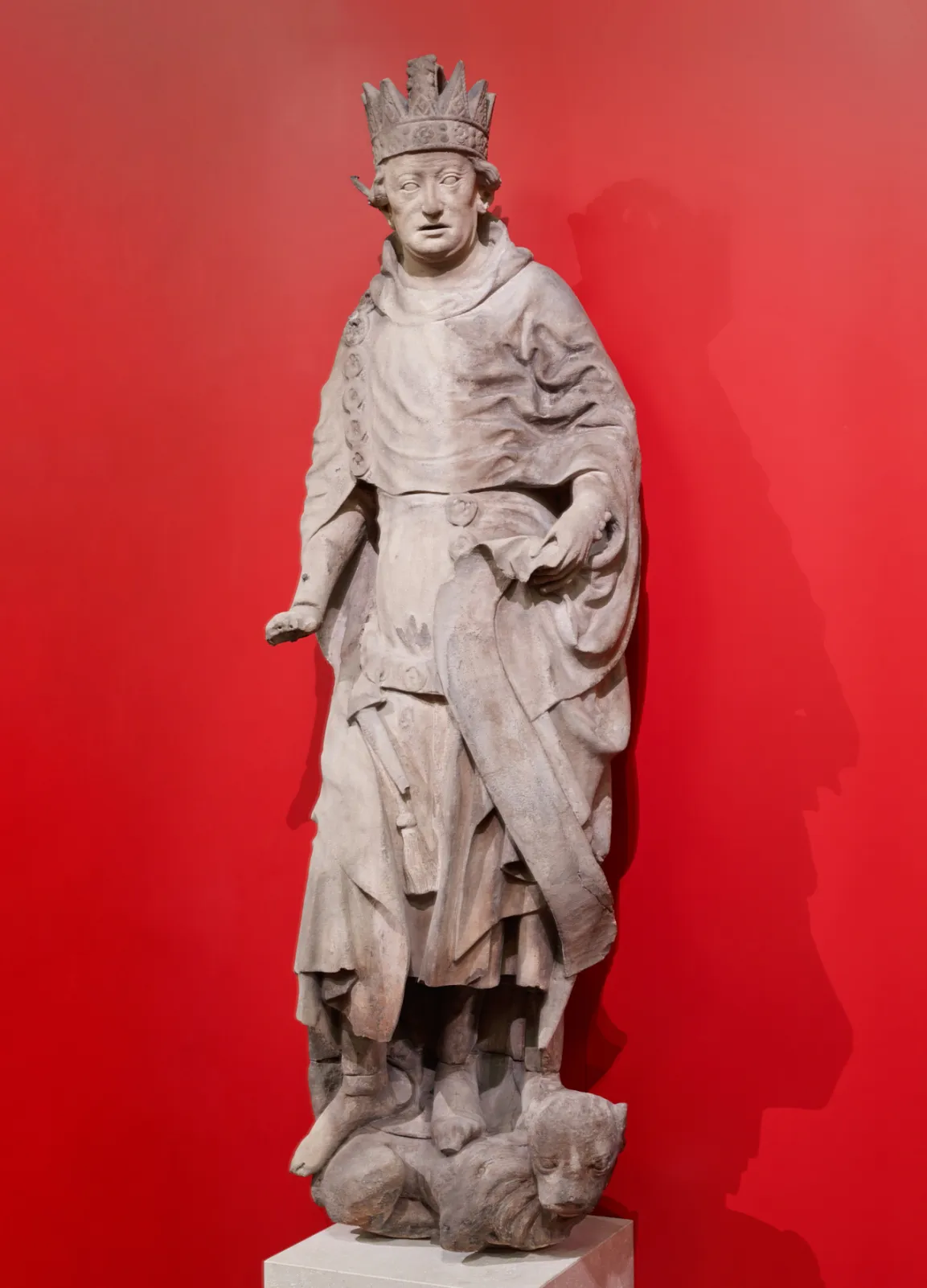 Fürstenfigur aus Stein vom Wiener Stephansdom