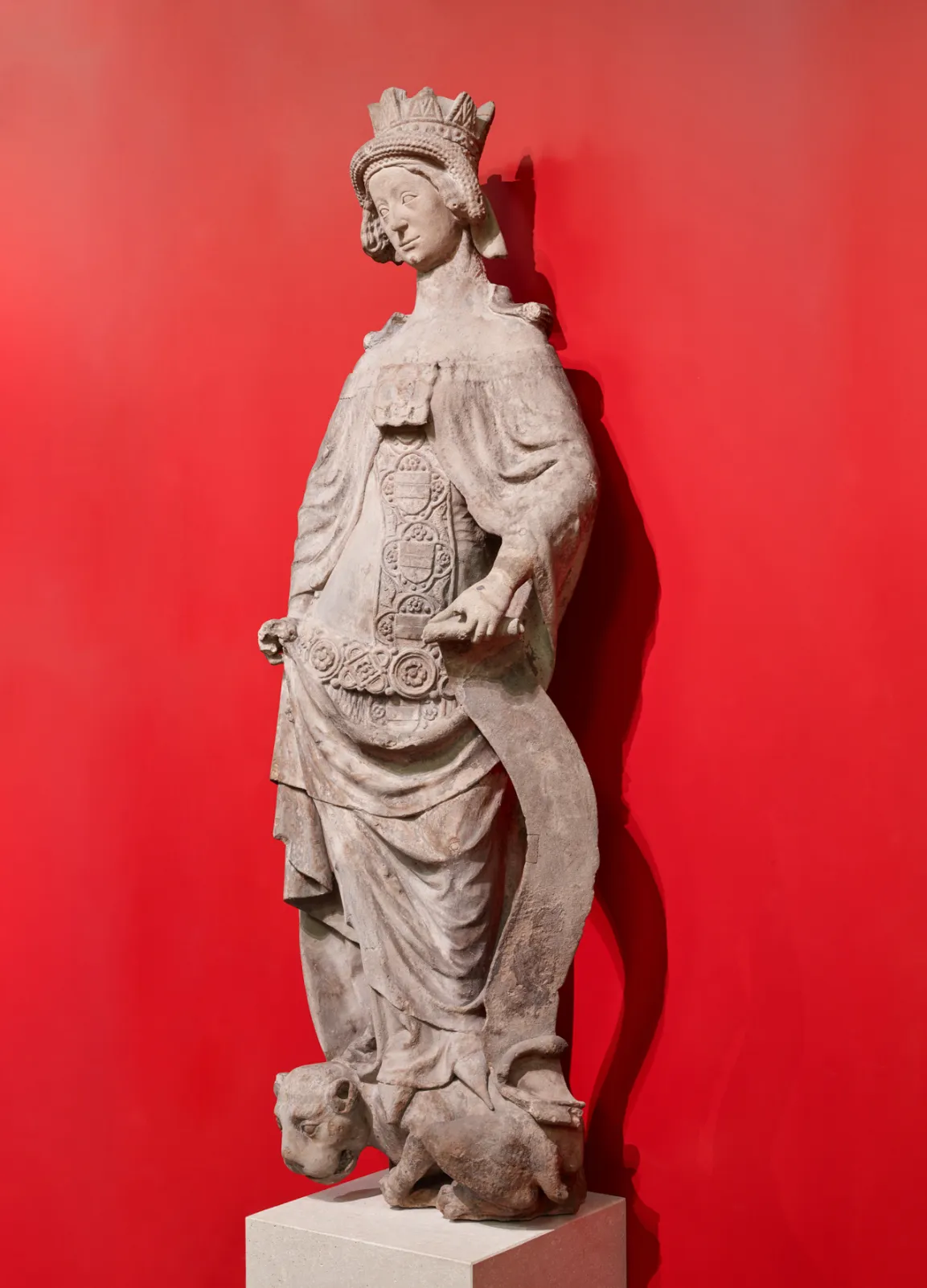 Fürstenfigur aus Stein vom Wiener Stephansdom