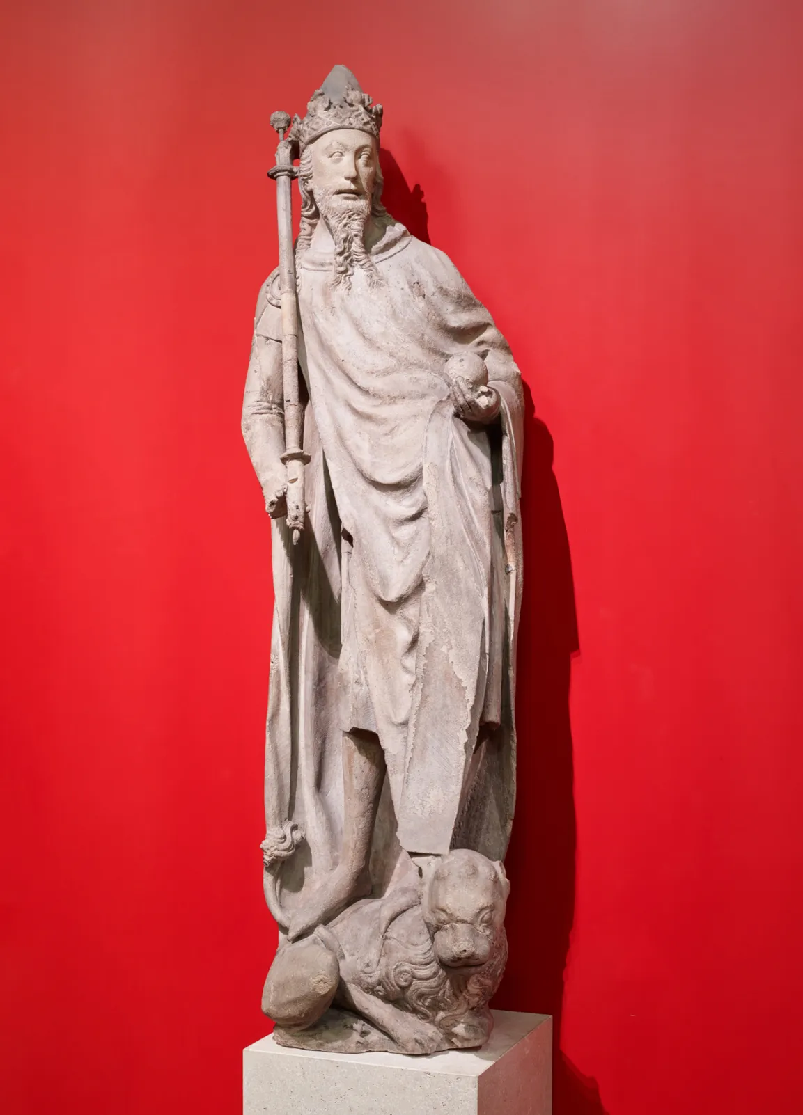 Fürstenfigur aus Stein vom Wiener Stephansdom