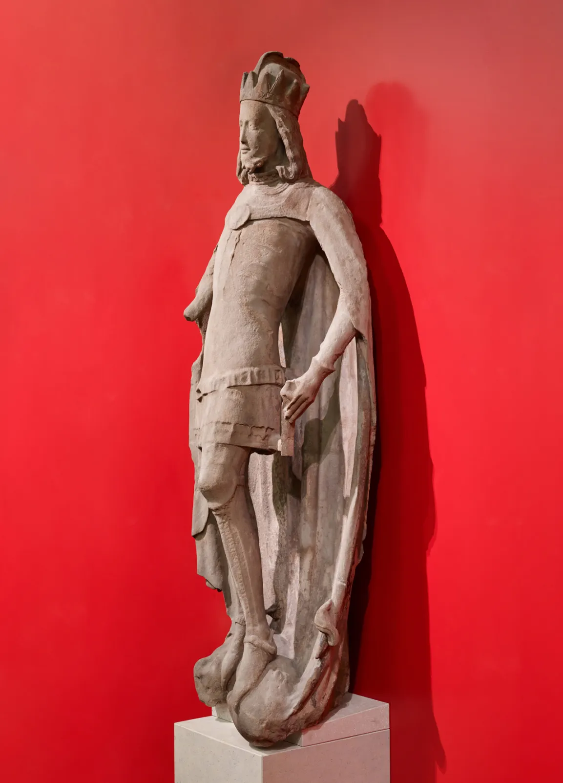 Fürstenfigur aus Stein vom Wiener Stephansdom