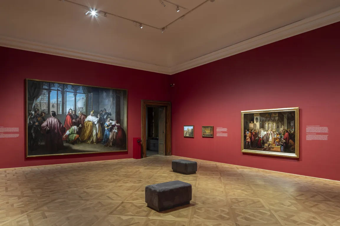 Ausstellungsansicht "Viva Venezia! Die Erfindung Venedigs im 19. Jahrhundert"