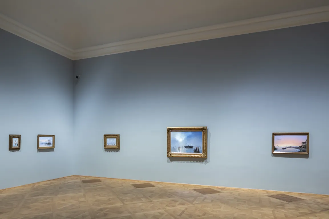 Ausstellungsansicht "Viva Venezia! Die Erfindung Venedigs im 19. Jahrhundert"