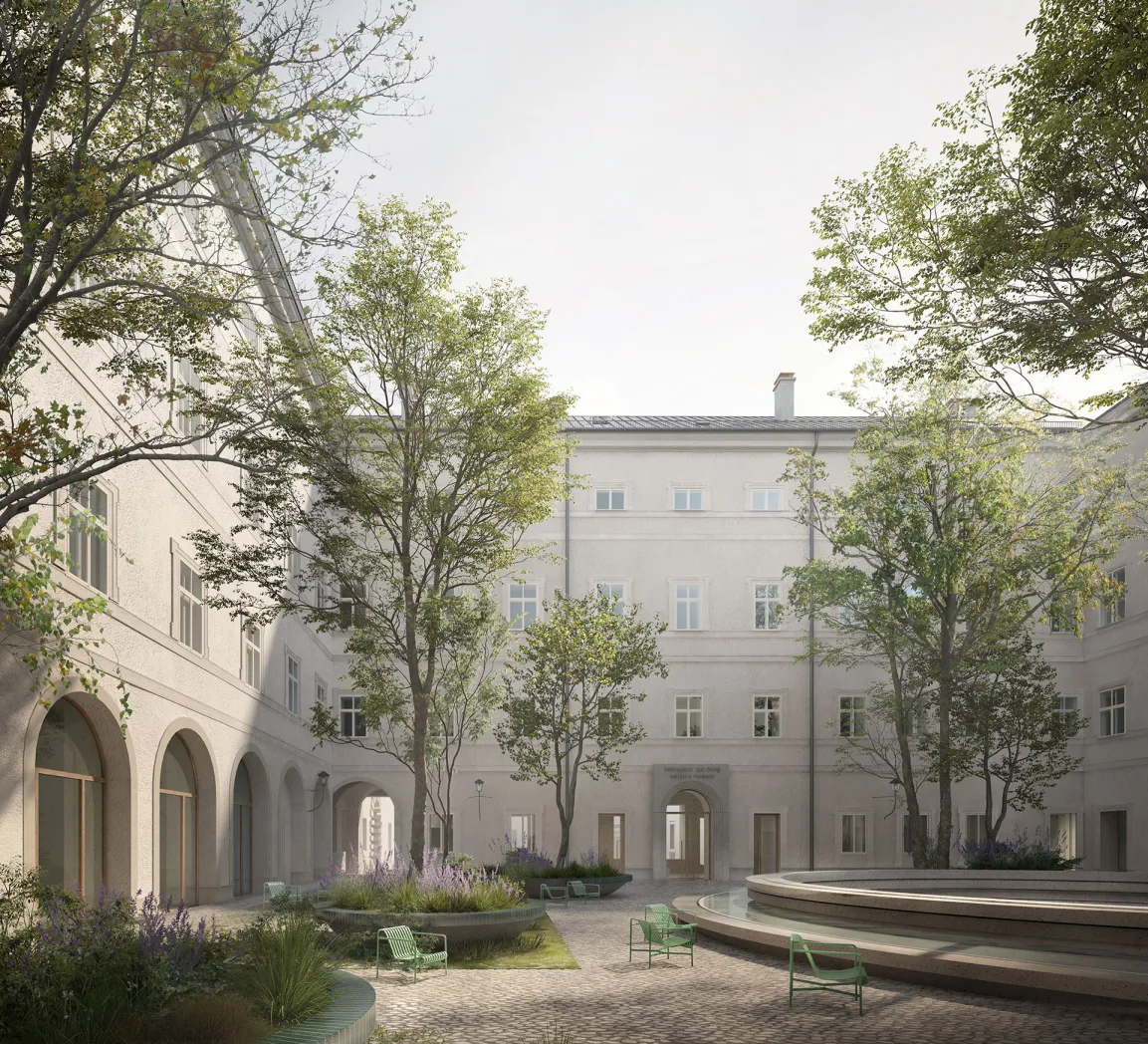 Visualisierung Belvedere Salzburg